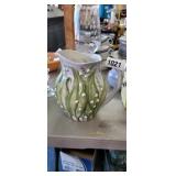 LILY OF THE VALLEY CERAMIC PITCHER