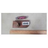 HANDMADE FOLDING KNIFE WITH SHEATH