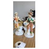 1970s UNIVERSAL STATUARY CORP BOY AND GIRL FIGURIN