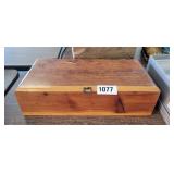 WOODEN CEDAR BOX