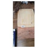 2 CUTTING BOARDS *ONE IS CEDAR