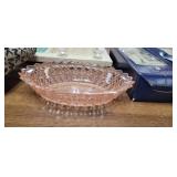 JEANETTE PINK DEPRESSION GLASS BOWL