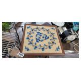 HANDMADE BLUE BIRDS WALL DECOR