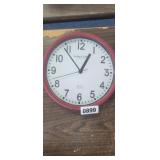 STERLING & NOBLE CLOCK, (NEEDS BATTERY)