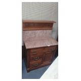 ANTIQUE WASH STAND