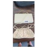 2 WHITE DINNER BAGS