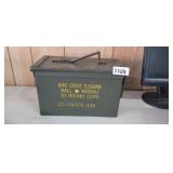 GREEN AMMO BOX
