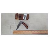 FOLDING KNIFE WITH SHEATH