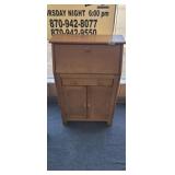 VINTAGE DROP FRONT WRITING DESK