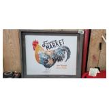 FARMERS MARKET WALL ART FRAMED