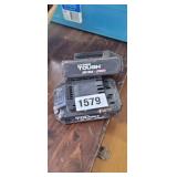 (2) HYPER TOUGH 20V BATTERIES