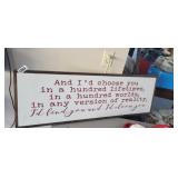 ID CHOOSE YOU WOODEN SIGN