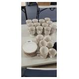 LOT OF JAPANESE STONEWARE DINNERWARE