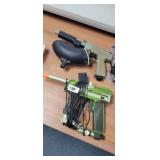GAMING GUN AND PAINTBALL GUN AND CANISTER