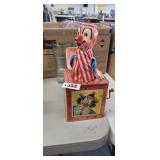 VINTAGE CLOWN JACK IN THE BOX TOY
