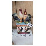 ROOSTER SALT & PEPPER SHAKERS