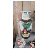 15" TALL ROOSTER VASE