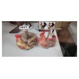 ROOSTER SOAP AND PAPER TOWEL HOLDER