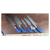 5pc MATCHING KNIFE SET