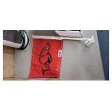 RAZORBACK WINDOW FLAG