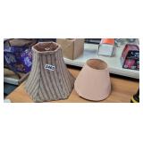 (2) LAMPSHADES