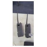 PAIR OF HANDHELD CBS