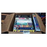 BOX OF VHS TAPES