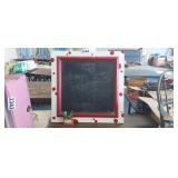 CHALKBOARD WITH CHALK