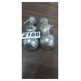 (2) 2" TRAILER BALLS
