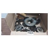 BOX OF HOLER, BLADERS, PLUS