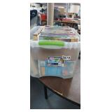 TOTE FULL OF VHS TAPES