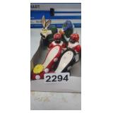 FLAT WITH (3) SETS OF SALT & PEPPER SHAKERS