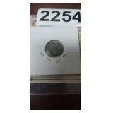 GENIUNE BRONZE ROMAN COIN, WITH COA