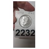 1969-D 40% SILVER KENNEDY HALF DOLLAR