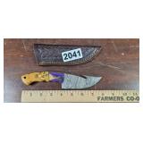 HANDMADE KNIFE WITH SHEATH