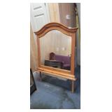 FRAMED DRESSER MIRROR
