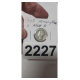 1945  MICRO S MERCURY DIME