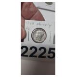 1943 MERCURY DIME. NICE