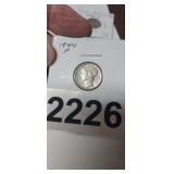 1944 MERCURY DIME, NICE