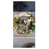 SUNFLOWER BUSY AS A BEE WREATH