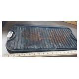 LODGE PRO GRID IRON , 17" LONG GRIDDLE