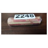 ROLL OF 1951-D WHEAT PENNIES