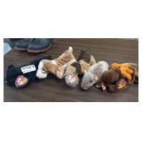 (5) TY BEANNIE BABIES WITH TAGS