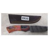 MHS CULTERY, HAND MADE KNIFE WITH SHEATH