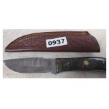 MHS CULTERY, HAND MADE KNIFE WITH SHEATH