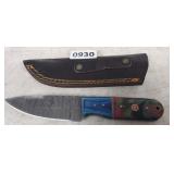 MHS CULTERY, HAND MADE KNIFE WITH SHEATH
