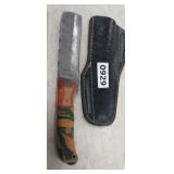 MHS CULTERY, HAND MADE KNIFE WITH SHEATH