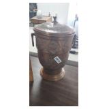 VINTAGE NADER BRASS COPPER ICE BUCKET