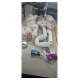 LOT FULL OF PLUMBING PIPES, ACCESSORIES, NEW