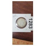 1956 72% SILVER NETHERLANDS 1G COIN
